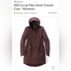 REI rain jacket